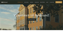 Desktop Screenshot of bjorksund.com